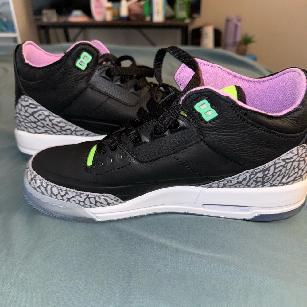 Electric Green Retro Jordan 3s